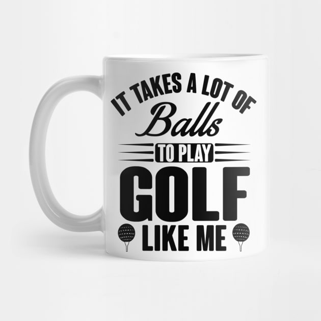 Golf takes balls by nektarinchen